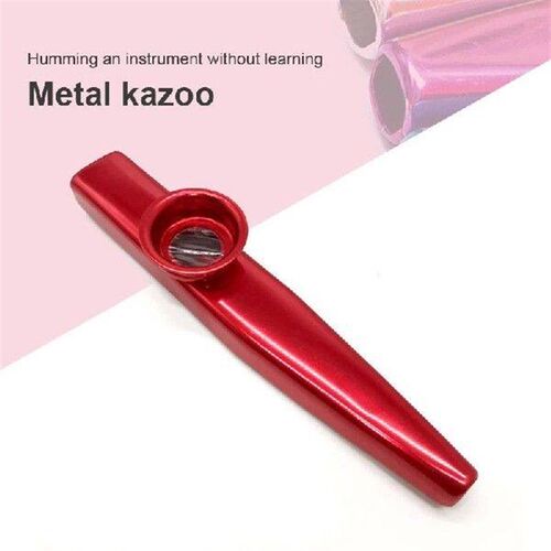 10PCS New Metal Kazoo Lightweight Portable For Beginner