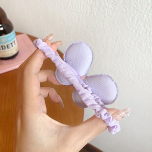 Hair Hold 2025 Butterfly Hairband Ponytail Kids Glitter Rope