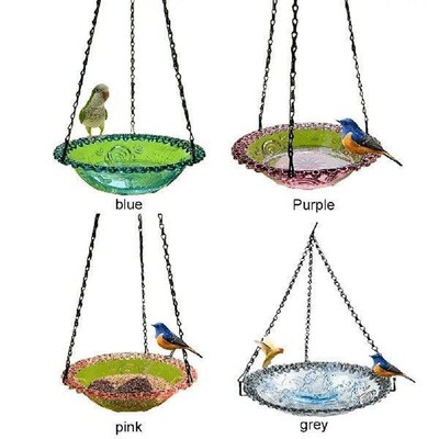 Bird Feeder Pendant with Hook Wild Bird Feeding Drinker