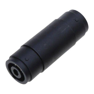 2 Pcs 4-Pin Pole Female To Female Speakon Coupler Adapter o