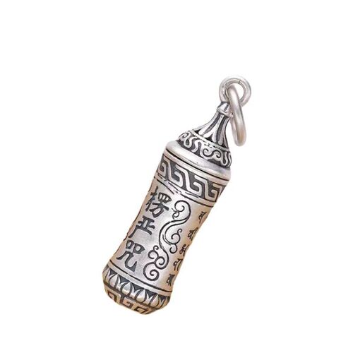Chiba Taiyin Vintage Shurangama Curse Pendant Handmade Vinta