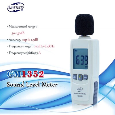 Digital sound level meter noise tester dB decibel meter in d