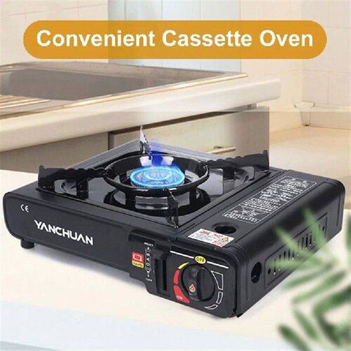 Portable Camping Gas Stove Adjustable Cassette Stove