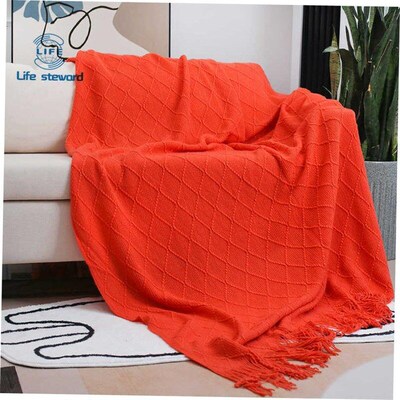 沙发毯针织毯床边毯空调披肩Bedside Blanket Office Nap Blanket