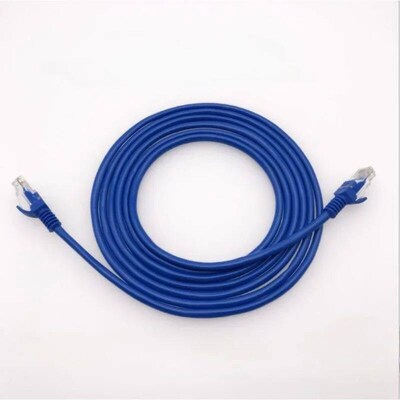 1m/3m/5m/10m RJ45 Ethernet Network LAN Cable Flat UTP Patch