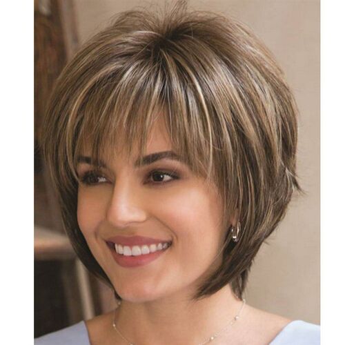High Temperature Silk Womens Fashion Wig Chemical Fiber Hea