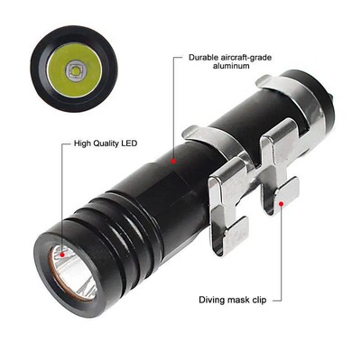 Diving Light Super Bright Professional Scuba Dive Flashlight