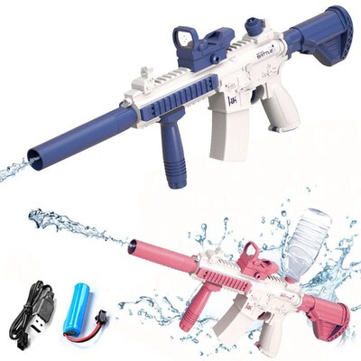 Water Gun Electric Pistol Shooting Toy M416 Full Automatic S