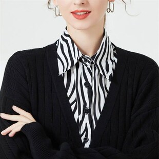 Collar Fake Vintage Detachable False New Shirt Lapel