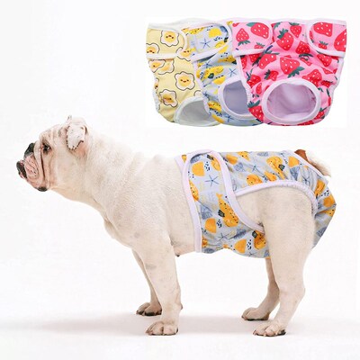 Dog Diapers Female Washable Doggy Diapers Reusable Dog Perio