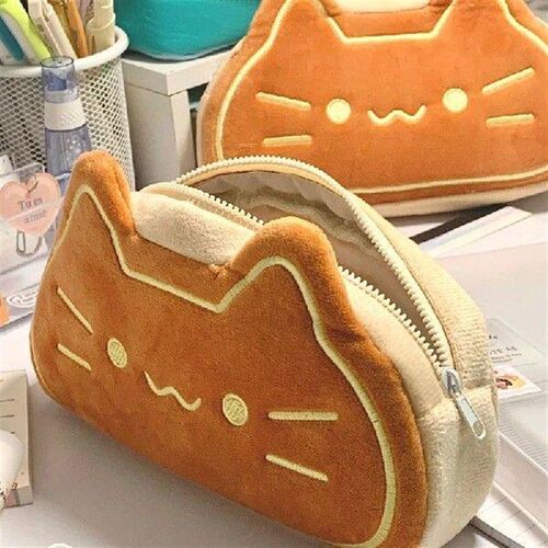 Plush Cartoon Pencil Case Creative Korean Fashion Student