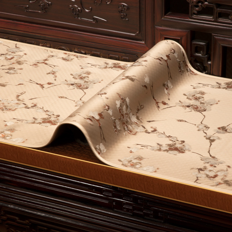 中式防滑沙发巾家用红木沙发盖巾实木家具全盖布罗汉床坐垫布艺