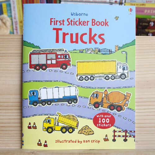 stcker book 英文贴纸书 幼儿园手工儿童场景贴贴画绘本
