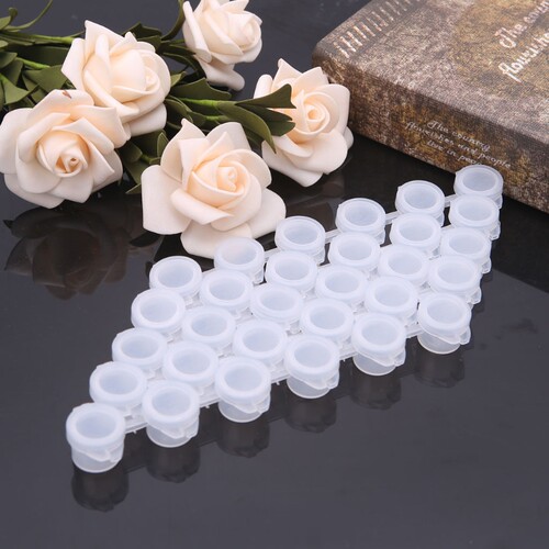 5Pcs 6 Joint 3ml Pigment Container Box Painting Acrylic Pain