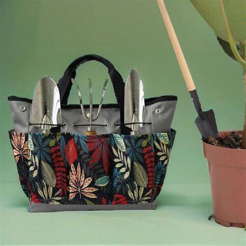 Garden Tool Tote Bag Oxford Fabric W/ Multi Pocket&Handle
