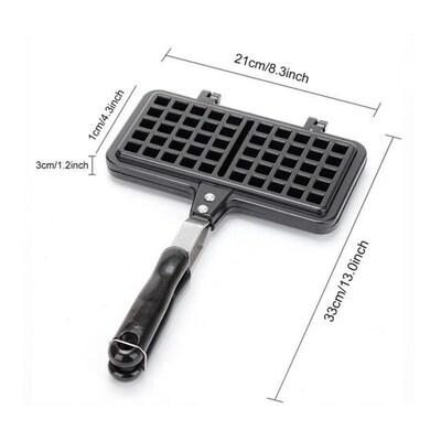 Non-Stick Waffle Mold DIY Cake Baking Pan Cake Toast Mold Tr