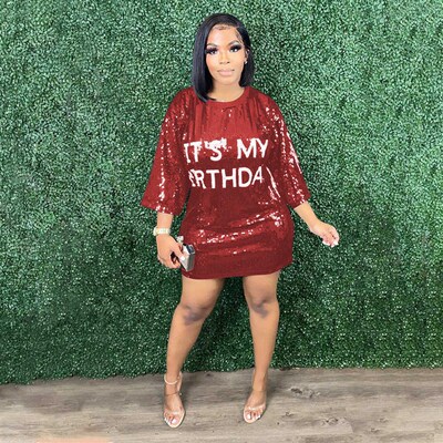 Cy900537 Fashion Round Neck Half Sleeve Loose Bead Printing