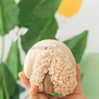 Children Winter Soft Plush Fluffy Slippers Home Kids Girls B