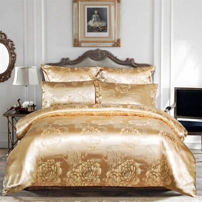 Home Textile European-style Satin Jacquard Quilt ver Pillowc
