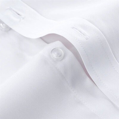 Mens Classic Long Sleeve Solid/striped Basic Dress Shirts S