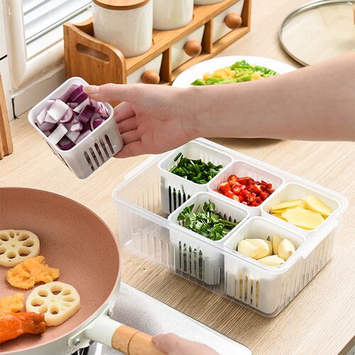 Scallion Storage Box Household Scallion Ginger Garlic Preser