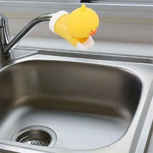 Kids Faucet Extender For Sink Kitchen Duck Tap Attachment
