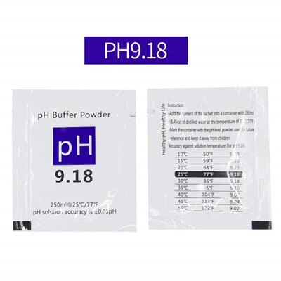 PH Meter Calibration Point PH Buffer Powder Measure Calibrat