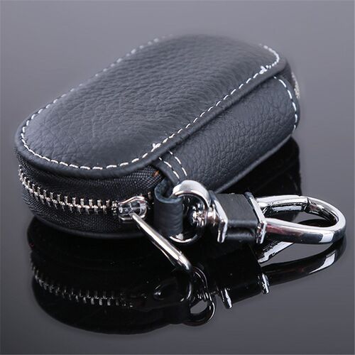Men Key Holder Housekeeper Leather Car Key Wallets Keys Orga