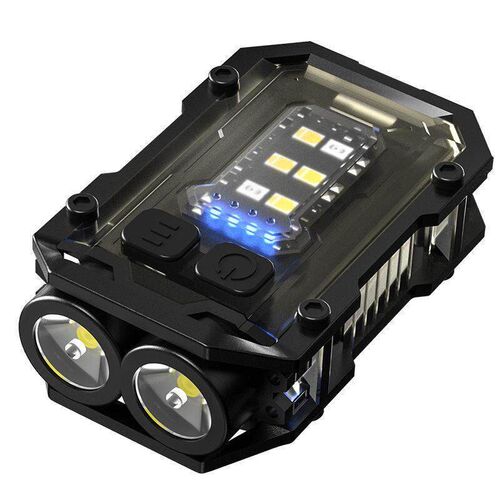 Mini Clip Keychain Flashlight LED COB迷你钥匙扣手电筒Lighter
