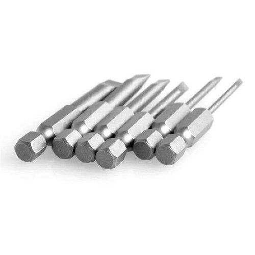 6Pcs/Set 50mm 2.0-6.0mm Flat for Head Slotted Tip