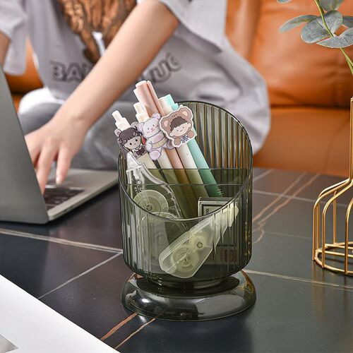 360 Degree Rotating Cosmetic Storage Box Makeup Organizer