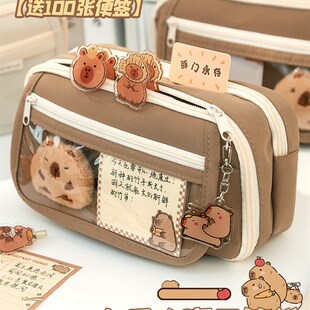 Large Capacity Pencil Case Stationery School Supplies Pencil