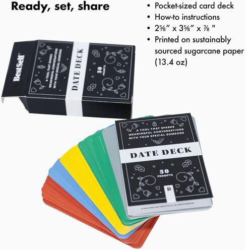 date night question Date Deck 50 Conversation Cards Engaging