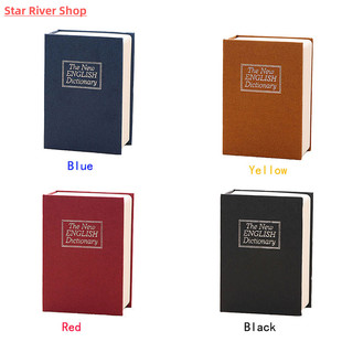Safe Piggy Box Book Bank For Secret Money Securit Stash Coin
