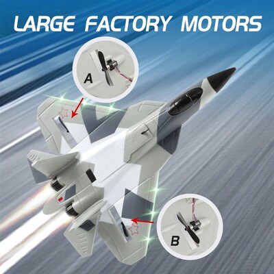 SU 57 2.4G Remote Control Aircraft FX657 RC Airplane Electri