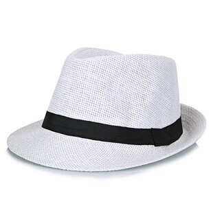 Big Bone Man Large Size Fedora Hats Male Summer Outdoors Pan