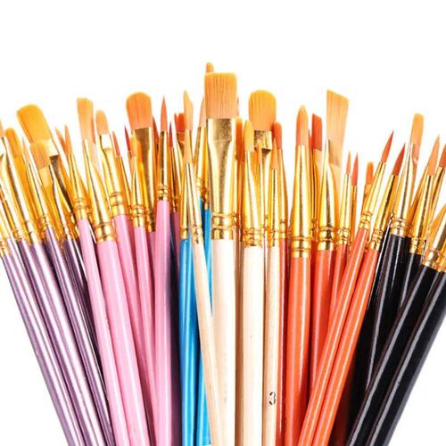 10 pcs Artist Paint Brushes Set for Acrylic Painting Oil