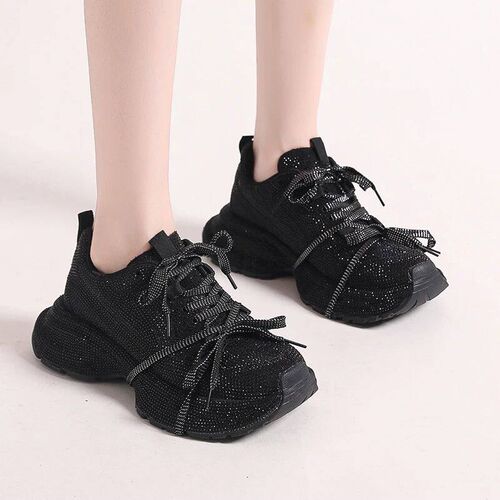High Appearance Level Thick Sole Full Diamond Fashion All Co