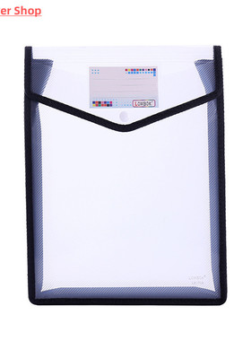 A4 A5 Plastic File Wallet Bag for Documents Envelope Expandi