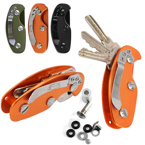 Protable Key Holder Pouch Bag Case Wallet Holder Chain Car K