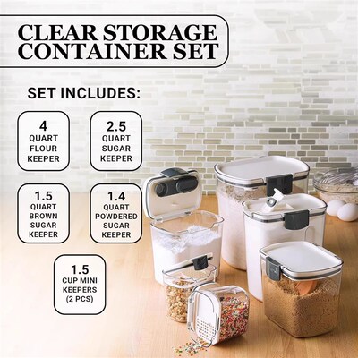 Kitchen Storage Container Canister Airtight for Flour Sugar