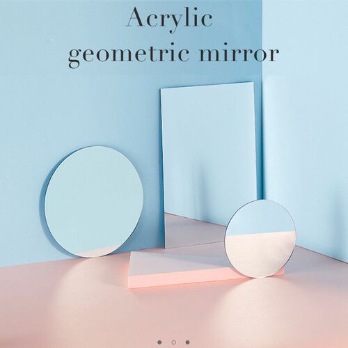 Acrylic Mirror Board Cosmetics Photography Backdrops Birthda