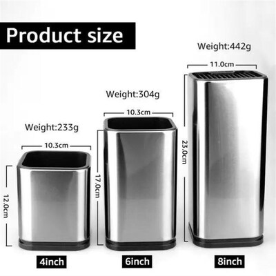 Knife Stand Holder For Kitchen Knife Stainless Steel Cooking