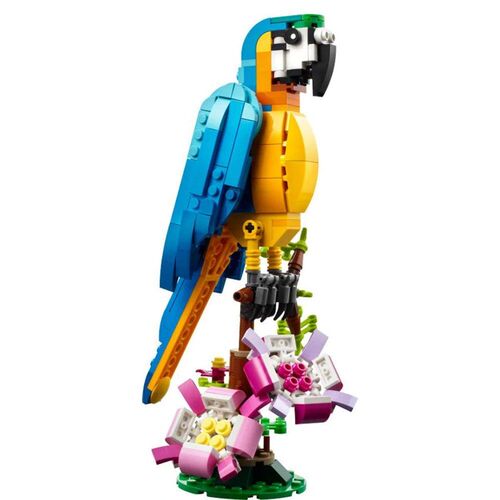 3 in 1 Parrot Building Toy Set, Transforms to 3 Different An