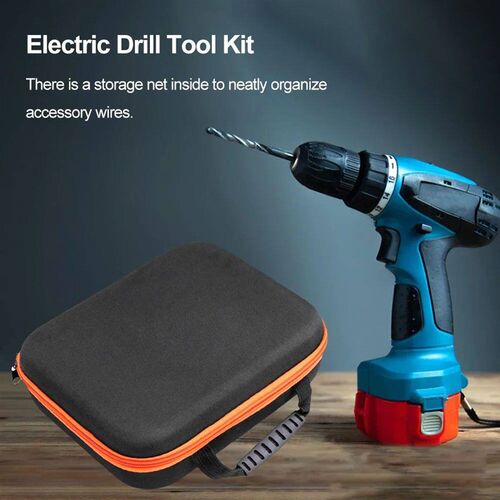 Portable Electric Drill Tool Storage Bag Oxford Cloth Electr