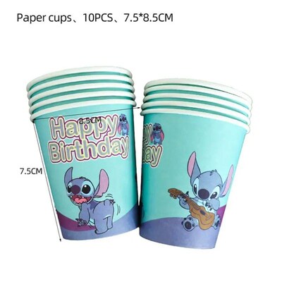 Lilo and Stitch Birthday Party Supplies Disposable Tableware
