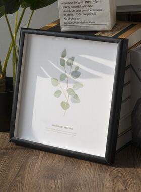 Nordic simple wooden photo frame square picture frames 相框