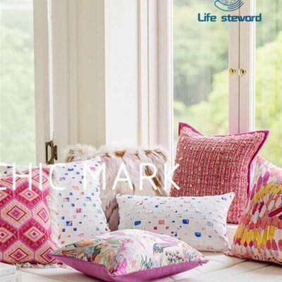 Sofa pillowcase cushions, bedroom headboard pillows靠枕套