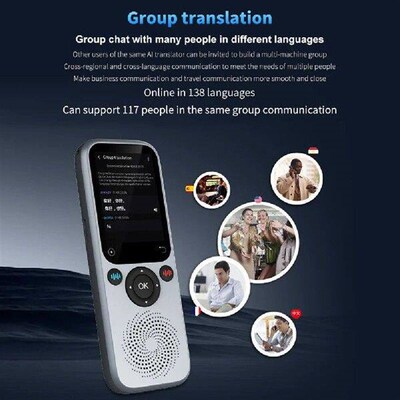 Real Time Translation Device 138 Languages Two-Way Language