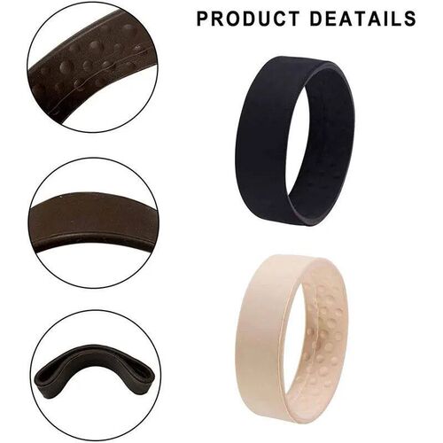 1piece New Silicone Foldable Stationarity Elastic Hair Bands